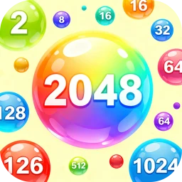 2048 - Number Ball Merge Game